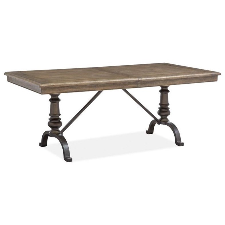 Magnussen Home Roxbury Manor Dining Traditional Dining Table with 20